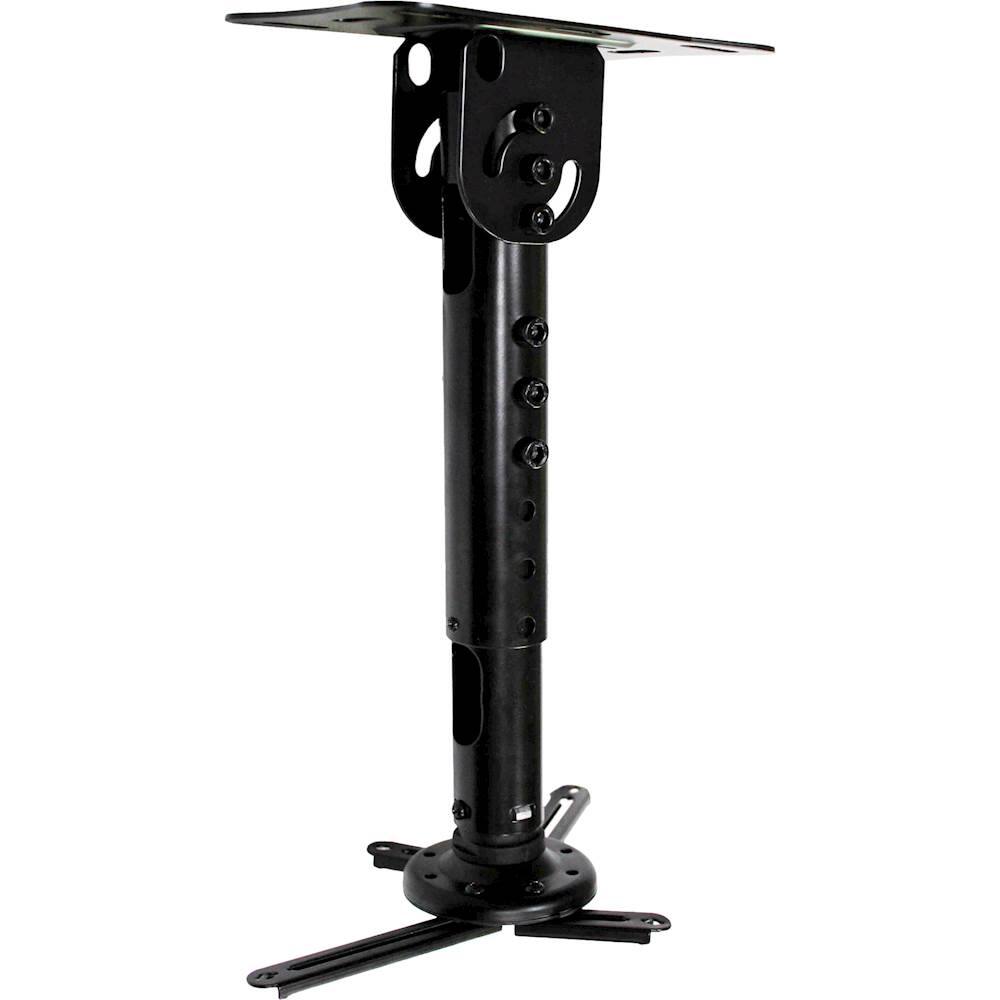 Angle. Kanto - Universal Projector Ceiling Mount - Black.