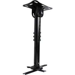 Kanto - Universal Projector Ceiling Mount - Black - Front_Zoom