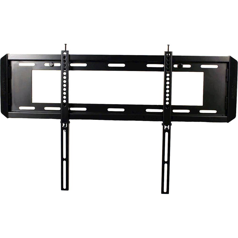 Front. Kanto - Fixed TV Wall Mount for Most 37" - 70" TVs - Black.