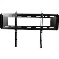 Kanto - Fixed TV Wall Mount for Most 37" - 70" TVs - Black - Front_Zoom