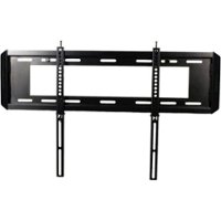 Kanto - Fixed TV Wall Mount for Most 37" - 70" TVs - Black - Front_Zoom