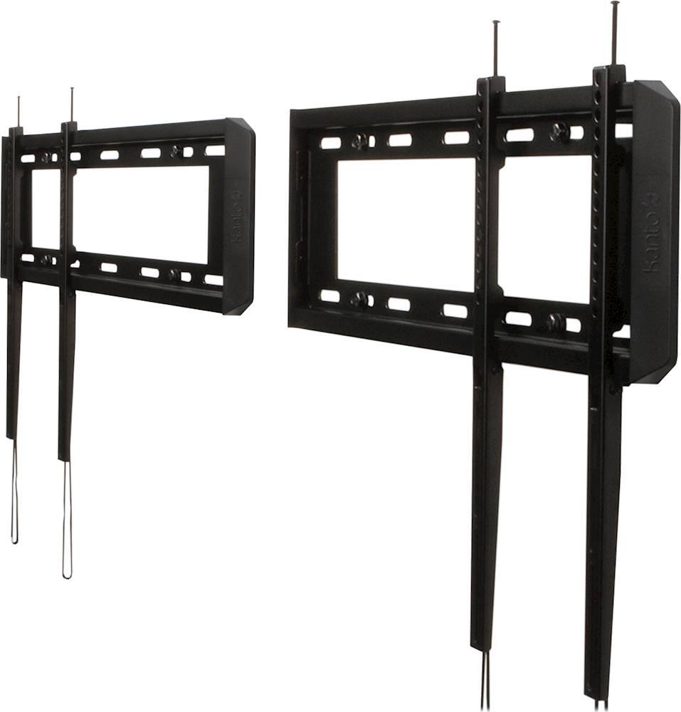 Alt View 13. Kanto - Fixed TV Wall Mount for Most 37" - 70" TVs - Black.