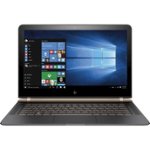 Front Zoom. HP - Spectre 13.3" Refurbished Laptop - Intel Core i7 - 8GB Memory - 256GB Solid State Drive - Dark ash silver, luxe copper accent.