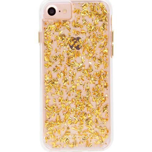 Case-Mate - Karat Case for Apple® iPhone® 7, 6 and 6s - Gold - Larger Front