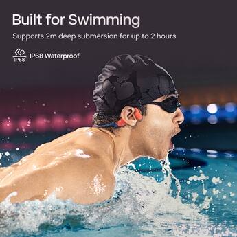 Shokz OpenSwim Pro Wireless Bone Conduction Open Ear Bluetooth Shokz OpenSwim Pro Wireless Bone Conduction Open Ear Bluetooth