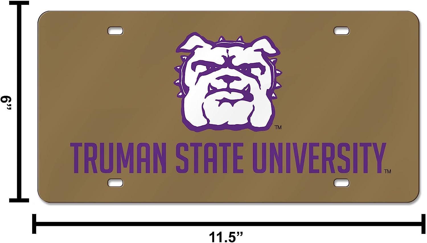 6" x 11.5"  
TRUMAN STATE UNIVERSITY™