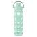 Alt View 2. Lifefactory - 22-Oz Glass Water Bottle with Active Flip Cap, Protective Silicone Sleeve - Mint.
