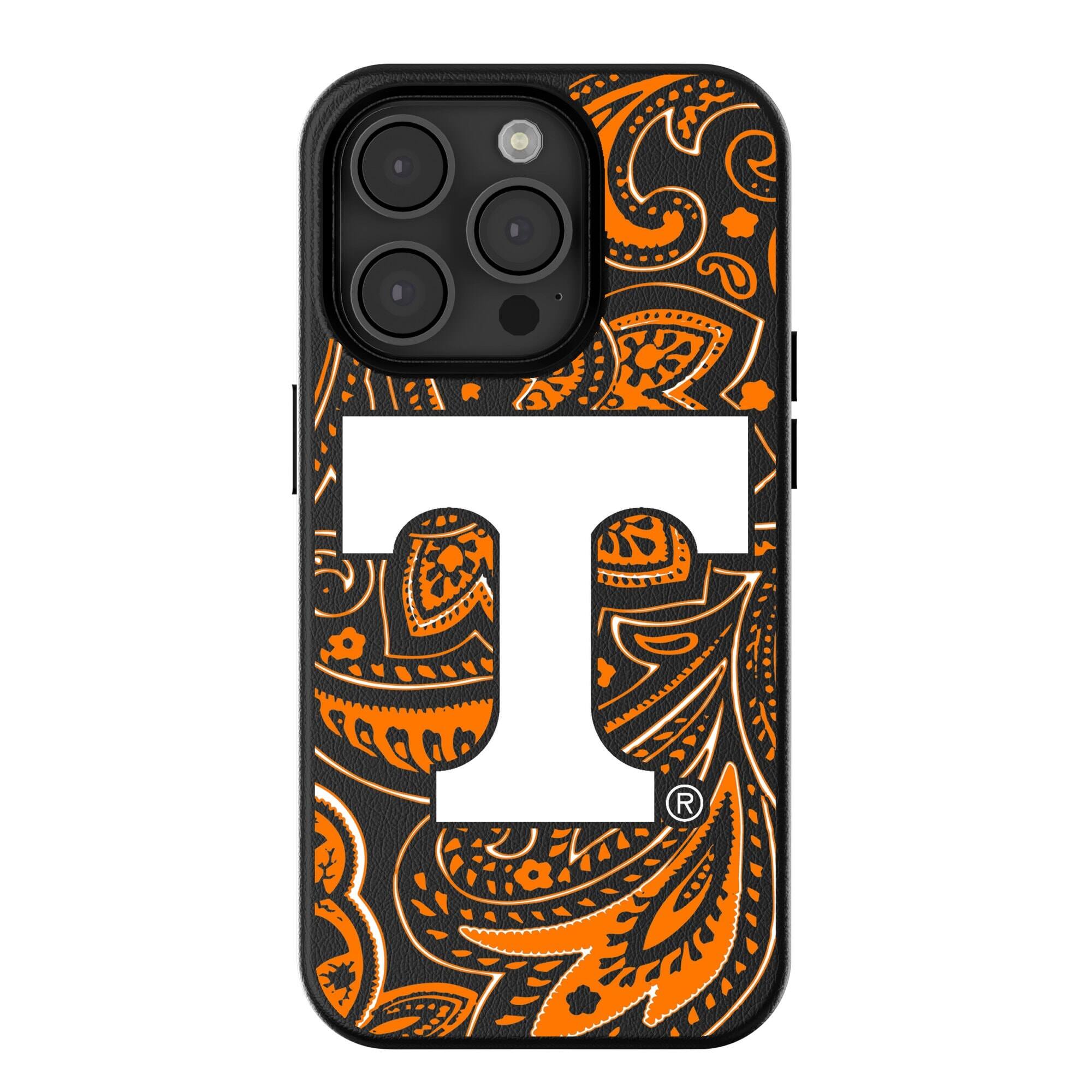 Keyscaper - NCAA - Tennessee Volunteers Paisley iPhone Magnetic Bump Case - 15 Plus - Black price history on PriceWatchPro