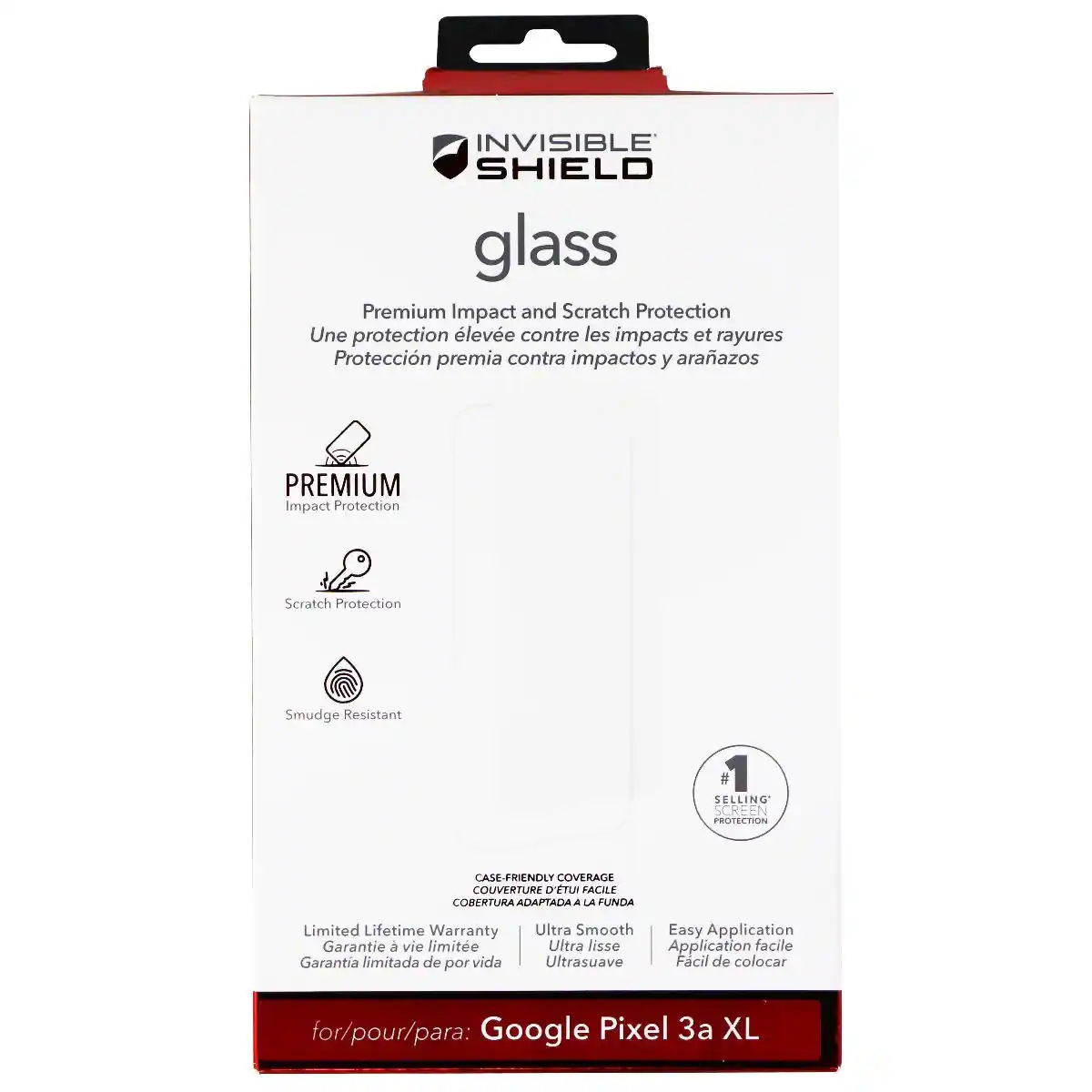 ZAGG - Invisible Shield (Glass) Tempered Glass for Google Pixel 3a XL - Clear