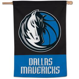 WinCraft - Dallas Mavericks 28" x 40" Applique Vertical Banner - Multicolor