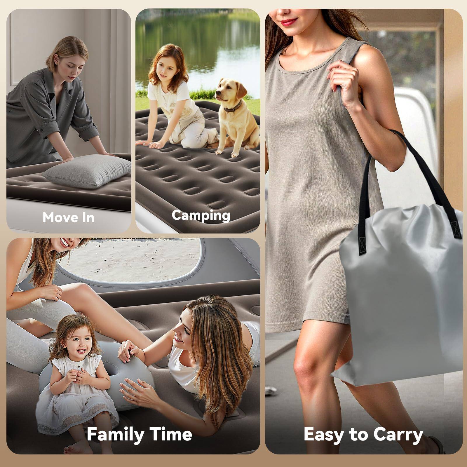 Move In  
Camping  
Family Time  
Easy to Carry