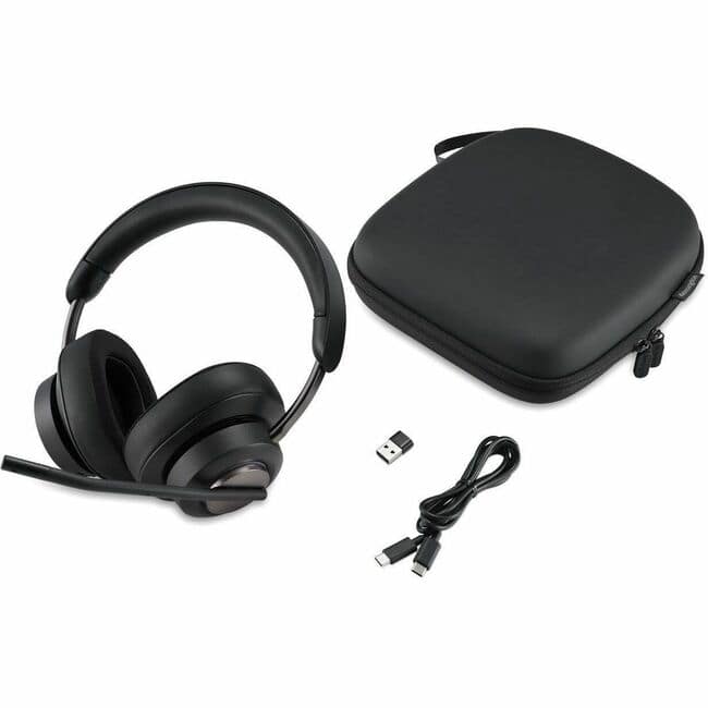Kensington - H3005 Bluetooth Over-Ear Headset - Microsoft Teams Certification - Siri, Google Assistant - Stereo - Wireless - Unknown