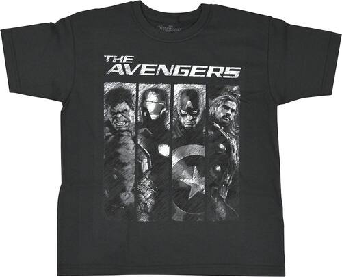 Customer Reviews: Marvel The Avengers Children's T-Shirt (Large/Extra ...