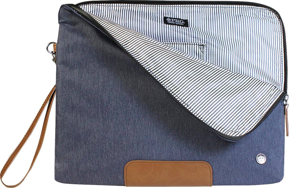 Alt View 1. PKG - Laptop Sleeve - Blue.