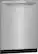 Angle. Frigidaire - Gallery 24" Top Control Built-In Dishwasher with Stainless Steel Tub, 51 dba - Stainless Steel.