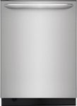 Front Zoom. Frigidaire - Gallery 24" Top Control Built-In Dishwasher with Stainless Steel Tub, 51 dba - Stainless Steel.