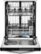 Alt View Zoom 11. Frigidaire - Gallery 24" Top Control Built-In Dishwasher with Stainless Steel Tub, 51 dba - Stainless Steel.