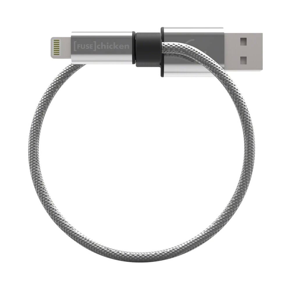 Front. Fuse Chicken - Lightning Adapter - Black.
