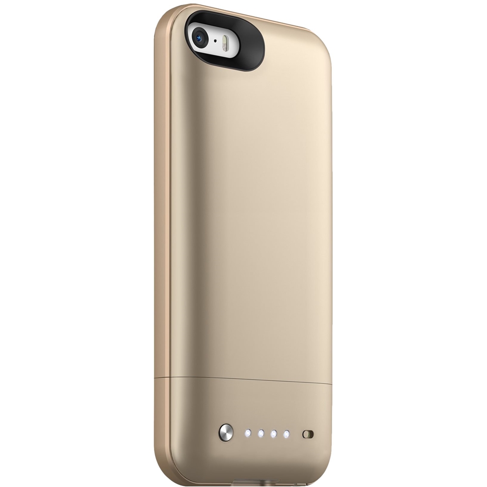 het kan schot leraar Best Buy: mophie External Battery Case for Apple® iPhone® 5, 5s and SE Gold  3280_SP-IP5-32GB-GLD-A
