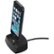 Alt View 12. mophie - Desktop Dock for select Apple® iPhone® models - Black.