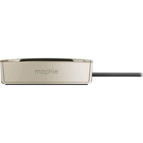 mophie - juice pack Dock for Apple iPhone SE/5s/5c/5 mophie juice pack Cases - Gold - Angle