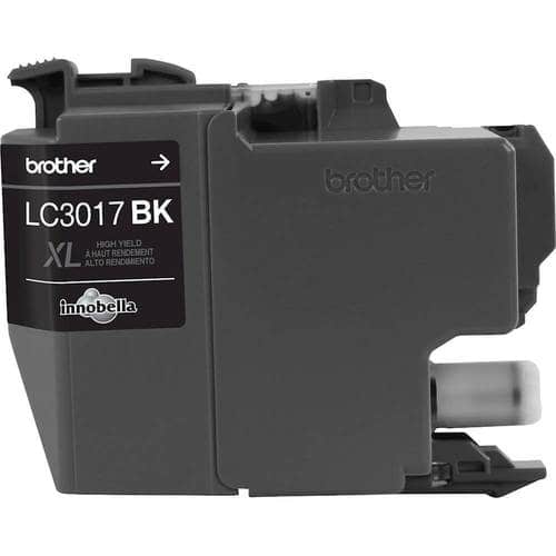 Brother - LC3017BK High-Yield Ink Cartridge - Black - Larger Front