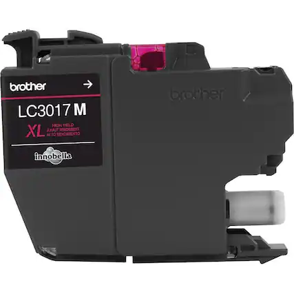 Front. Brother - LC3017M XL High-Yield Ink Cartridge - Magenta.