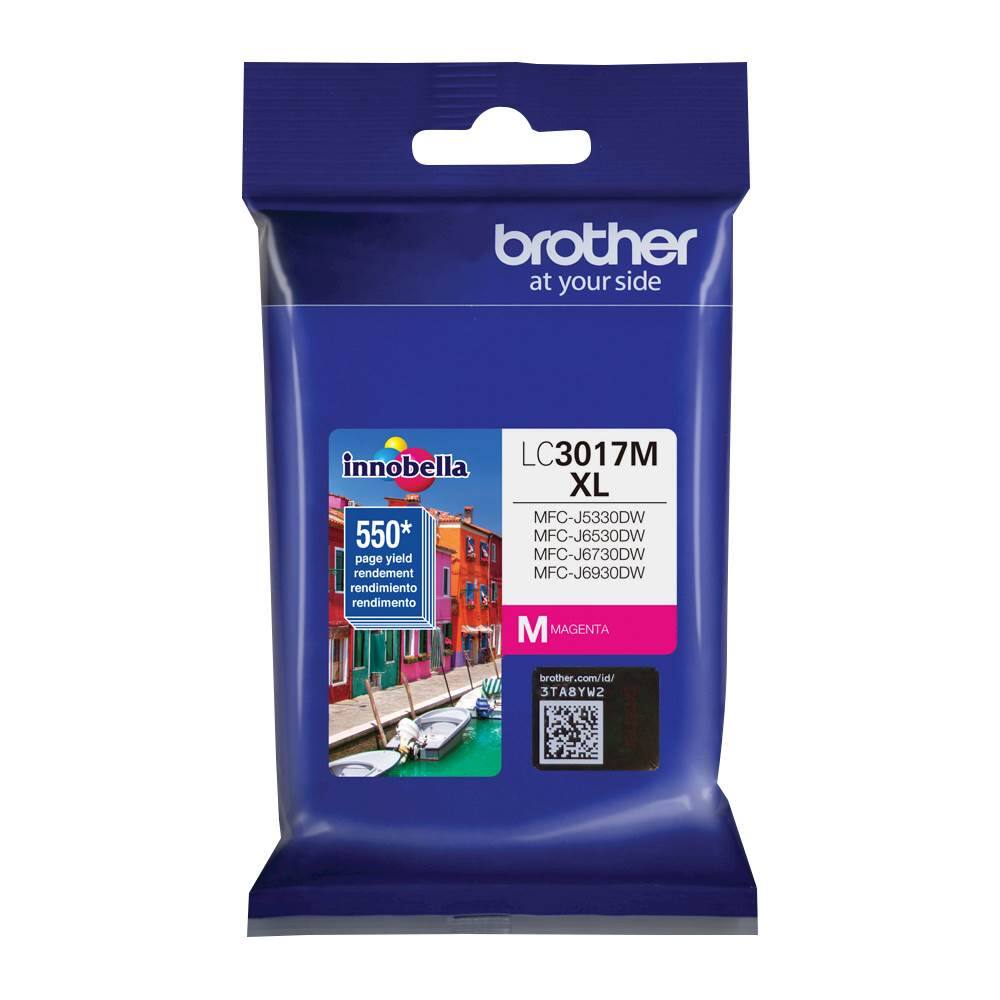 Alt View 11. Brother - LC3017M XL High-Yield Ink Cartridge - Magenta.