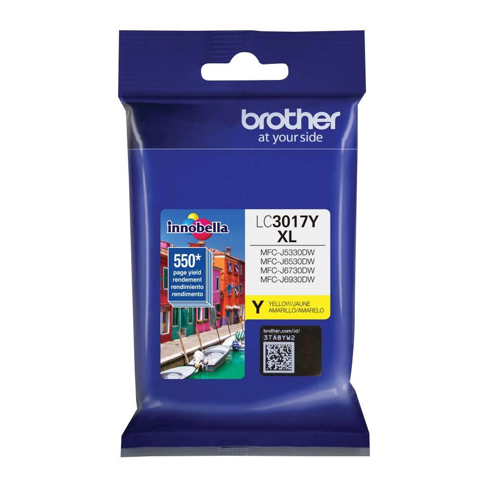 Alt View 11. Brother - LC3017Y XL High-Yield Ink Cartridge - Yellow.