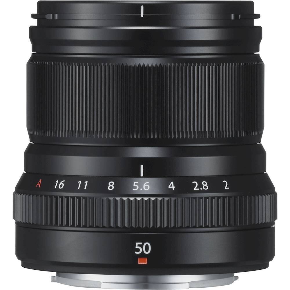 Alt View 11. Fujifilm - XF50mmF2 R WR Midrange Telephoto Lens - Black.