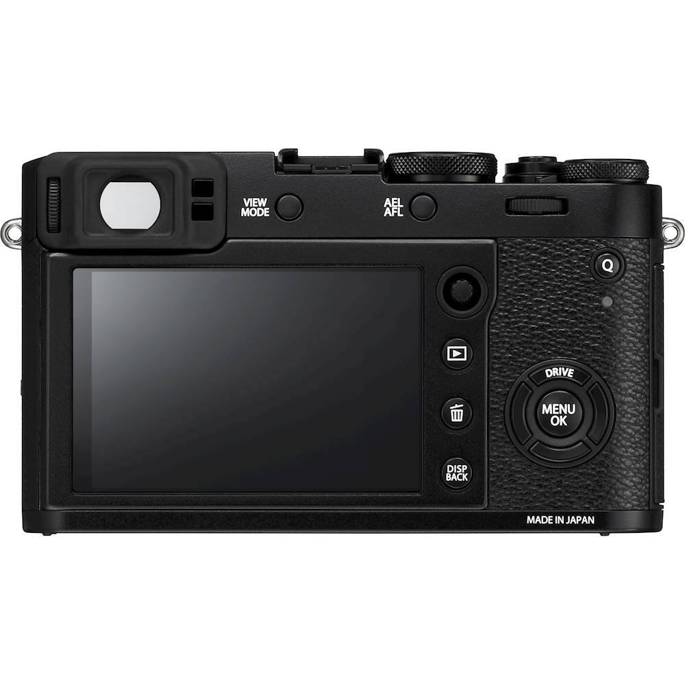 Back. Fujifilm - X-Series X100F 24.3-Megapixel Digital Camera - Black.