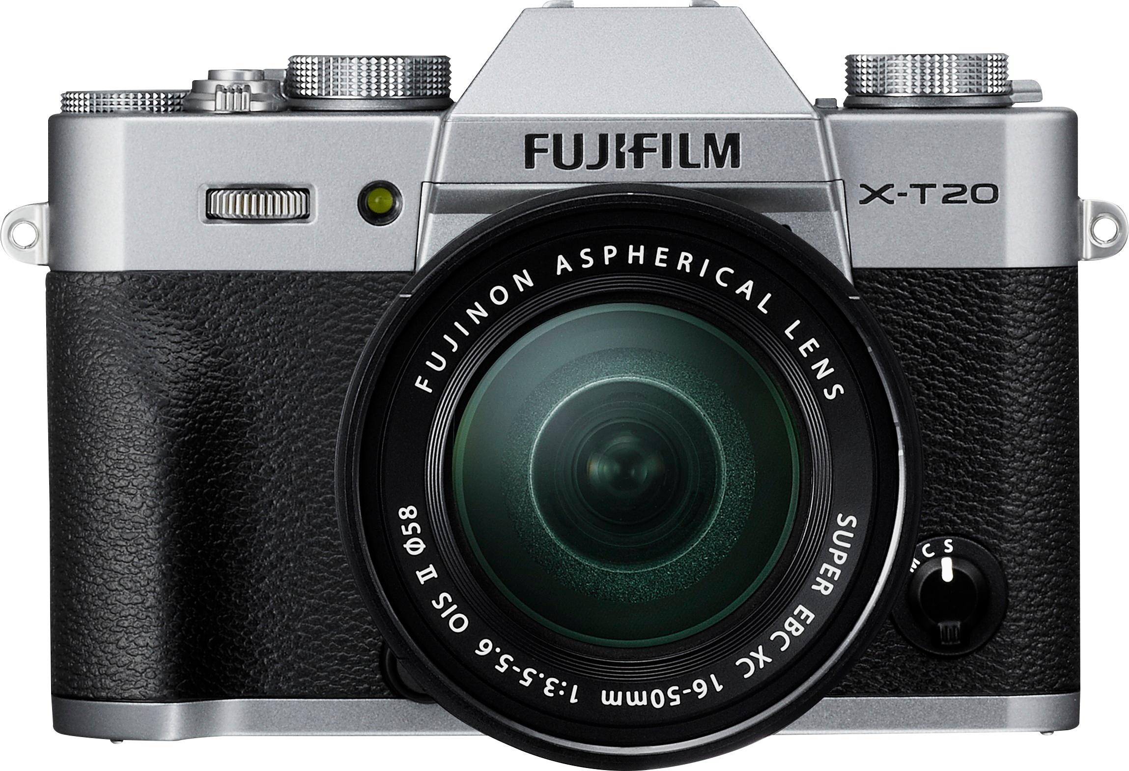 Deuk Of Glad Best Buy: Fujifilm X Series X-T20 Mirrorless Camera with XC16-50mmF3.5-5.6  OIS II Lens Silver 16542880