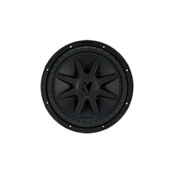 KICKER - CompVX 12" Dual-Voice-Coil 8-Ohm Subwoofer - Black - Front_Zoom