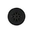 Kicker - CompVX 10" Dual-Voice-Coil 8-Ohm Subwoofer - Black - Larger Front