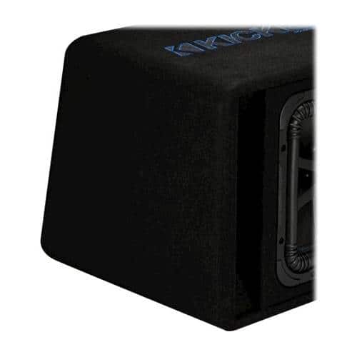 Alt View 12. KICKER - Dual 12" Single-Voice-Coil 2-ohm Loaded Subwoofer - Black.