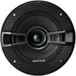 Front Zoom. KICKER - KS Series 4" 2-Way Car Speakers with Polypropylene Cones (Pair) - Black.