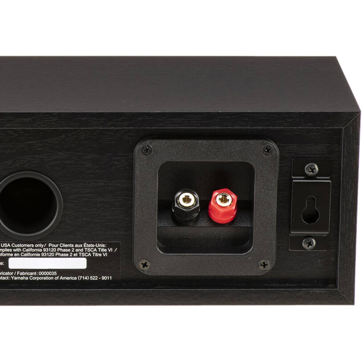 USA Customers only! Pour Clients aux États-Unis:  
Complies with California 93120 Phase 2 and TSCA Title VI /  
forme en Californie 93120 Phase 2 et TSCA Titre VI  

e:  
ricator / Fabricant: 0000035  
Contact: Yamaha Corporation of America (714) 522 9011