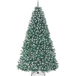 Best Choice Products - Artificial Frosted Christmas Tree, 6ft Premium Unlit Spruce Design, Dense Branches - Blue Spruce - Frosted Blue Spruce