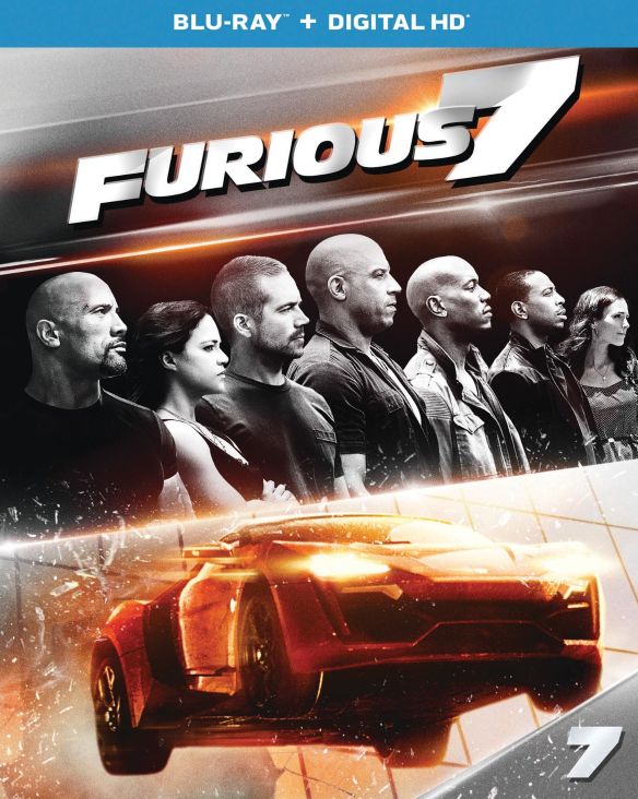  Furious 7 [Includes Digital Copy] [UltraViolet] [Blu-ray] [2 Discs] [2015]