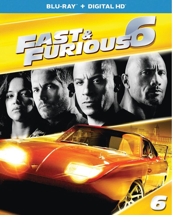  Fast &amp; Furious 6 [Includes Digital Copy] [UltraViolet] [Blu-ray] [2 Discs] [2013]