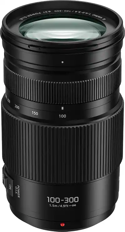 Obiettivo Panasonic Lumix G Vario 100-300mm F4-5.6 II POWER O.I.S. - Nuovo Dal Giappone - Foto 4