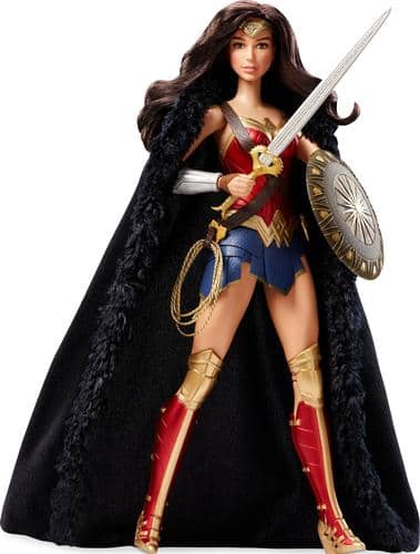 Barbie - Wonder Woman Doll - Red, Gold, Blue, Black - Larger Front