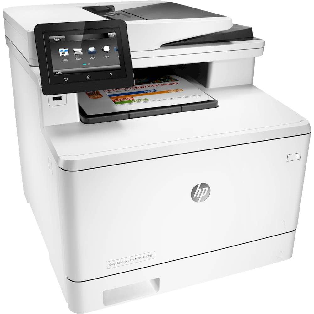 Customer Reviews: HP Refurbished LaserJet Pro MFP m477fdn Color All-In ...