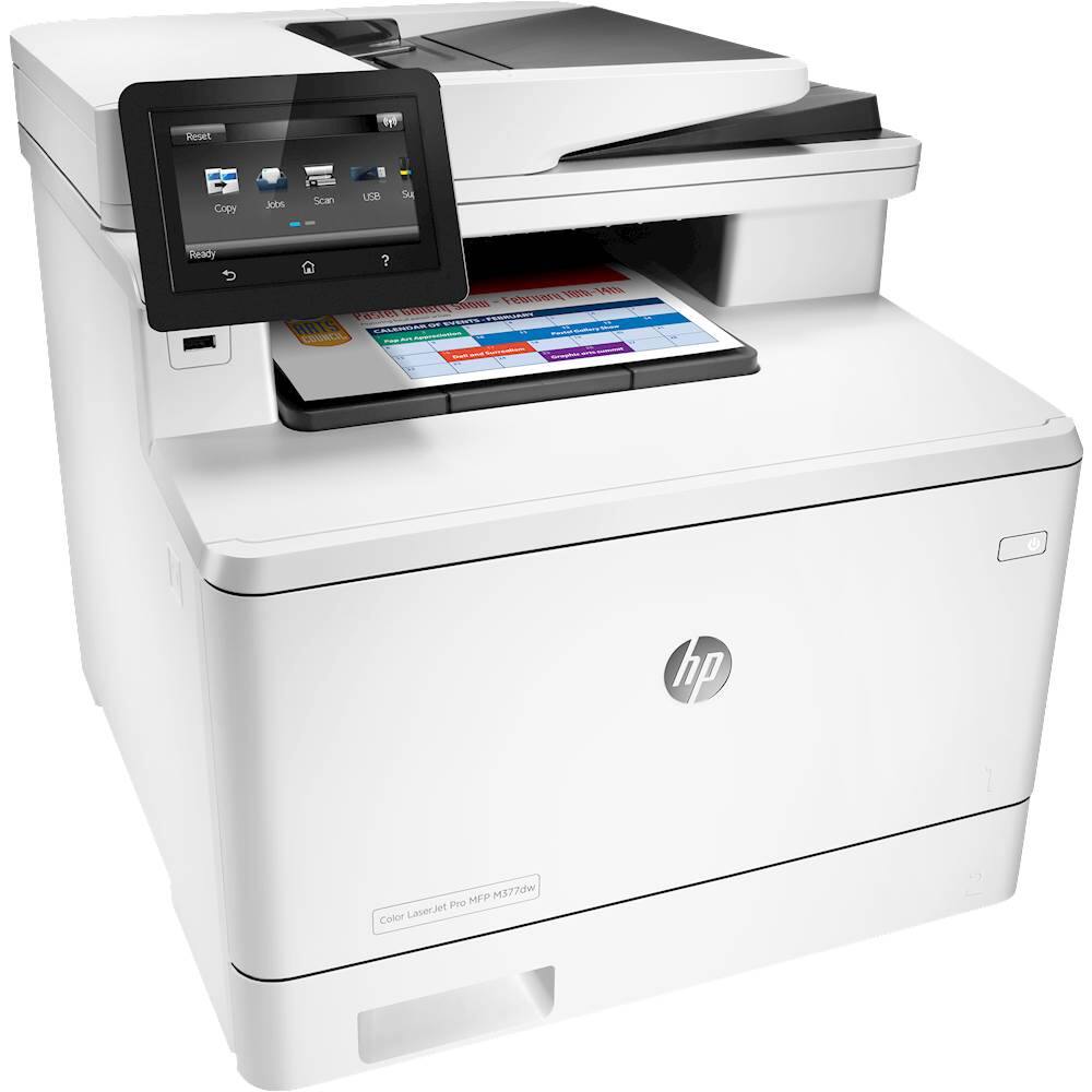 Alt View 13. HP - LaserJet Pro MFP m377dw Wireless Color All-In-One Printer.