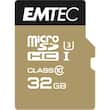 EMTEC - SpeedIN' 32GB microSDHC UHS-I Memory Card - Larger Front