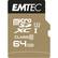 Alt View 11. EMTEC - SpeedIN' 64GB microSDXC UHS-I Memory Card with Reader.