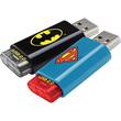 EMTEC - Super Heroes 2D 8GB USB 2.0 Type A Flash Drive (2-Pack) - Larger Front