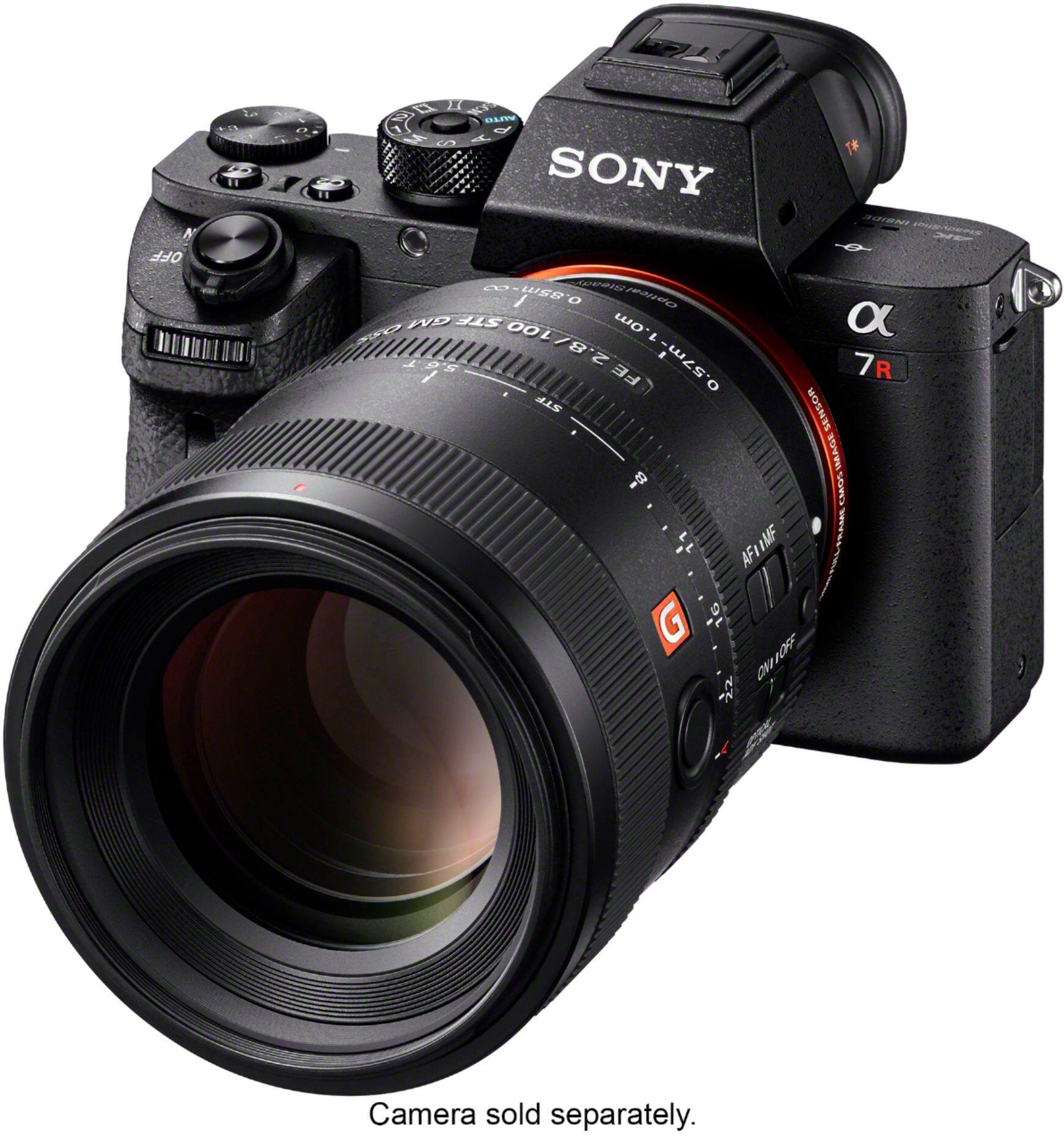 Alt View 12. Sony - G Master FE 100mm f/2.8 Telephoto Lens for E-mount Cameras - Black.