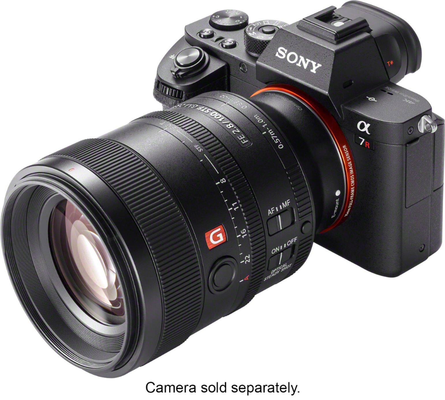 Alt View 13. Sony - G Master FE 100mm f/2.8 Telephoto Lens for E-mount Cameras - Black.