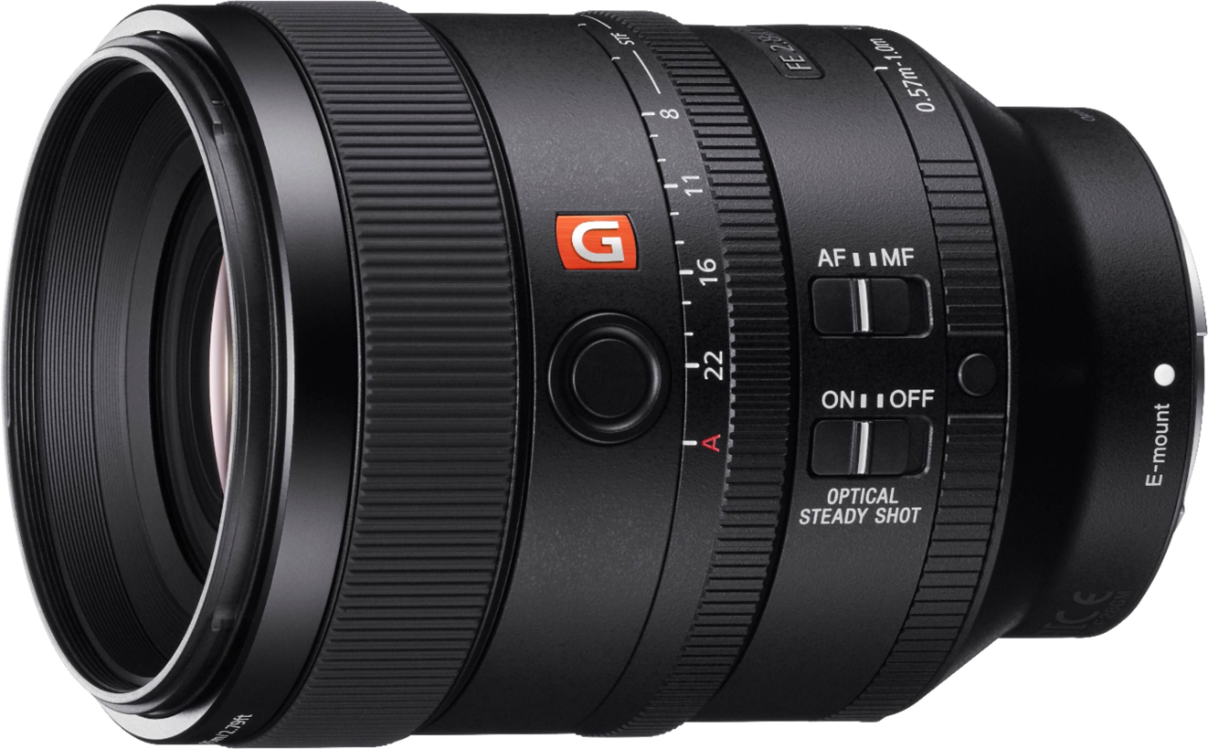 Alt View 15. Sony - G Master FE 100mm f/2.8 Telephoto Lens for E-mount Cameras - Black.